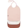Image de Lassig Powder Pink/Milky/Rust 3 Stuks Hydrofiel/Terry Medium Slab 1312026994