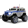 Image de Jamara Gepantserde Jeep Polizei 27 Mhz 1:12 Zilver