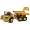 Image de Jamara RC voertuig Auto - 405056 RC Vrachtwagen Volvo A40G Kiepwagen - Geel - 2,4GHz RC Model Kant en Klaar - 1:26 Bestuurbare Auto