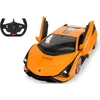 Image de Jamara RC voertuig Auto - 403127 RC Auto Lamborghini Sian FKP 37 - Oranje - 2,4GHz RC Model Kant en Klaar - 1:14 Bestuurbare Auto