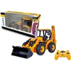 Image de Jamara RC voertuig Landbouwvoertuigen - 404980 RC Graafmachine - Baggerlader JCB - 2,4GHz - Oranje RC Model Kant en Klaar - 1:20