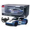 Image de Jamara RC voertuig Auto - 402212 RC Auto Porsche 911 Dakar Performance - Wit/Blauw - 2,4GHz RC Model Kant en Klaar - 1:14 Bestuurbare Auto