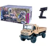 Image de Jamara RC voertuig Auto - 408310 RC Vrachtwagen - Mercedes-Benz Unimog U5023 - 2,4GHz - Bruin RC Model Kant en Klaar - 1:14 Bestuurbare Auto