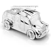 Image de Zilverstad - Spaarpot Brandweerwagen 7x15cm verzilverd