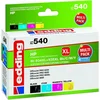 Image de Edding Inktcartridge vervangt HP 934XL, 935XL, X4E14AE, C2P23AE, C2P24AE, C2P25AE, C2P26AE Compatibel Combipack Zwart,