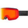 Image de Uvex Lace Attract Fm Skibril Zwart Supravision Red/CAT2+Orange/CAT1 Man,Vrouw