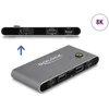Image de Delock USB-C  KVM Switch to DisplayPort 8K 30 Hz with USB 2.0