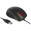 Image de DeLOCK bedrade USB muis met 5 knoppen voor linkshandigen - 800-2400 DPI / zwart - 1,7 meter