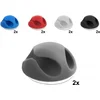 Image de Zelfklevende mini kabelhouders voor 2 kabels - 10 stuks / diverse kleuren