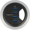 Image de Delock In-Desk Hub 4 Port USB 5 Gbps