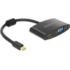 Image de Premium Mini DisplayPort 1.1a naar HDMI en VGA adapter / zwart - 0,20 meter