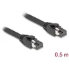 Image de Delock RJ45 Network Cable Cat.8.1 S/FTP 50 cm up to 40 Gbps black
