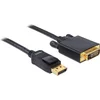 Image de Delock - DisplayPort naar DVI Beeldscherm Kabel - zwart - 3 meter