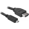 Image de Delock - High Speed HDMI naar Micro HDMI kabel - 3 m - Zwart
