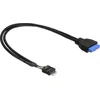 Image de Delock - USB 2.0 8-pin naar USB 3.0 19-pin - 0.6 m