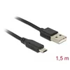 Image de Delock - USB zu micro USB Daten- und Ladekabel mit LED Anzei