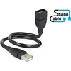 Image de USB Verl. Delock A - A St/Bu 0.35m ShapeCable