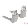Image de Delock Network cable RJ45 Cat.5e SF/UTP upwards / upwards angled 1 m