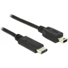 Image de Delock - USB-C Male naar USB 2.0 Mini Male - 1 m