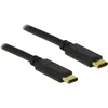 Image de Premium USB-C naar USB-C kabel - USB2.0 - tot 20V/3A / zwart - 0,50 meter