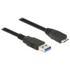 Image de DeLOCK 85074 2m USB A Micro-USB B Zwart USB-kabel