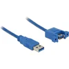 Image de Delock - USB 3.0 A Male naar USB 3.0 A Female - 1 m