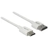 Image de Dunne Premium Mini HDMI - HDMI kabel - versie 2.0 (4K 60Hz) / wit - 0,25 meter