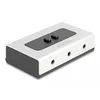 Image de Delock 2 to 1 Switch Stereo Jack 3.5 mm 4 pin manual bidirectional