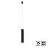 Image de Oplaadbare Hanglamp Attach Zwart incl. Dimmer USB-C Magneet Ø 4cm