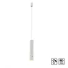 Image de Oplaadbare Hanglamp Attach Wit incl. Dimmer USB-C Magneet Ø 4cm