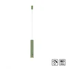 Image de Oplaadbare Hanglamp Attach Groen incl. Dimmer USB-C Magneet Ø 4cm