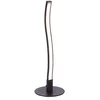 Image de Tafellamp design lamp LED zwarte golven design woonkamerlamp bijzetlamp, 2.8W 300lm warm wit, LxBxH 10x10x30 cm
