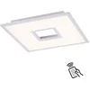 Image de Paul Neuhaus tile - Design LED Dimbare Plafondlamp met Dimmer - 1 lichts - L 45 cm - Wit - Woonkamer | Slaapkamer | Keuken