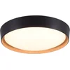 Image de Emilia Plafondlamp LED 40cm zwart 3000k-1400lumen - Modern - Leuchten Direkt