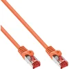 Image de InLine® Patchkabel, S-STP/PiMF, Cat. 6, oranje, 1m