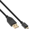 Image de InLine® Micro-USB 2.0 kabel, USB-A(M) naar Micro-B (M), vergulde contacten, 5m