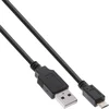 Image de USB Micro B naar USB-A snellaadkabel - USB2.0 - tot 3A / zwart - 1 meter