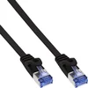 Image de InLine U/FTP platte patchkabel CAT6a zwart 5m