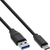 Image de USB-A naar USB-C Kabel - USB 3.2 Gen 1 - 0,5 meter - Zwart