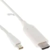 Image de Premium Mini DisplayPort 1.2 naar HDMI 1.4 kabel (4K 30 Hz) / wit - 1 meter