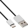 Image de InLine USB-C naar USB-A kabel - USB2.0 - tot 2A / zwart - 3 meter