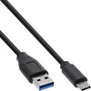 Image de USB-A naar USB-C Kabel - USB 3.2 Gen 1x2 - 0,3 meter - Zwart