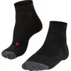 Image de FALKE TE2 Short anti-blaar katoen functioneel materiaal tennissokken dames zwart - maat 39-40