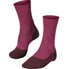Image de FALKE TK2 Wool Wandelsokken anti blaren, medium padding merinowol sportsokken dames rood - Maat 35-36