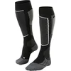 Image de FALKE SK2 warm dik kasjmier functioneel materiaal skisokken heren zwart - maat 46-48