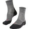 Image de FALKE RU4 Wool anti-blaar wol functioneel materiaal hardloopsokken dames grijs - maat 37-38