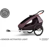 Image de Croozer Fietskar Kid Vaaya 1 - Bloesemrood
