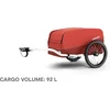 Image de Croozer Cargo Kalle Fietskar - Lava Rood
