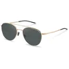 Image de Porsche Design P8947 C gold, black 56/19/145 UNISEX Zonnebrillen