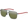 Image de Porsche Design P8963 B417 black, red 61/14/145 MAN Zonnebrillen
